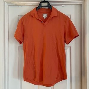Cuts Clothing prestige polo-adobe NWOT